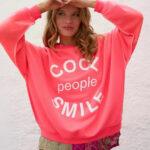 miss goodlife: Roundneck Cool People Smile – neonpink